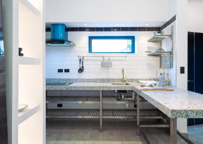 Kitchen, 1 Bedroom Apartment, Rizz Suites