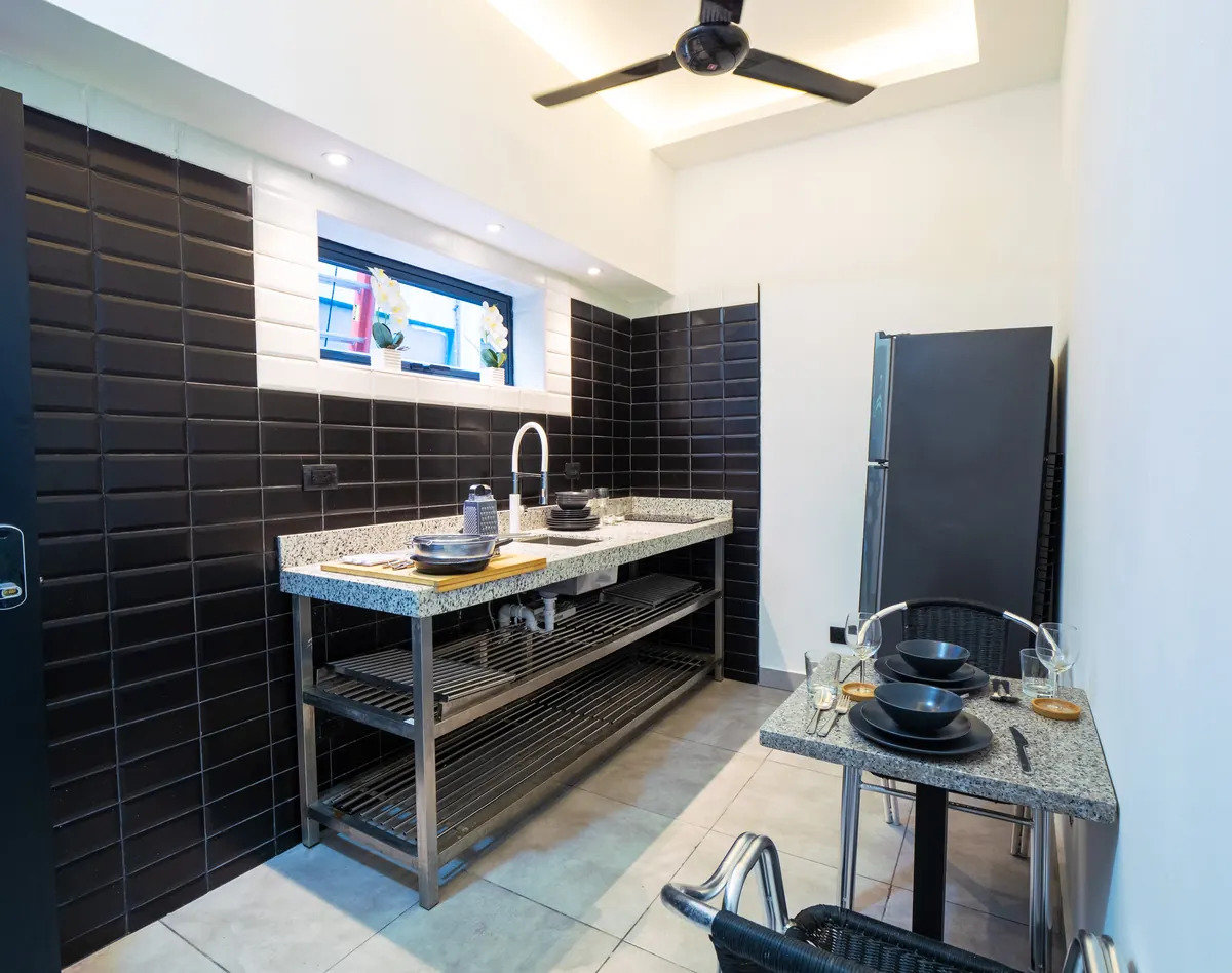 Kitchen, Junior Suite, Rizz Suites