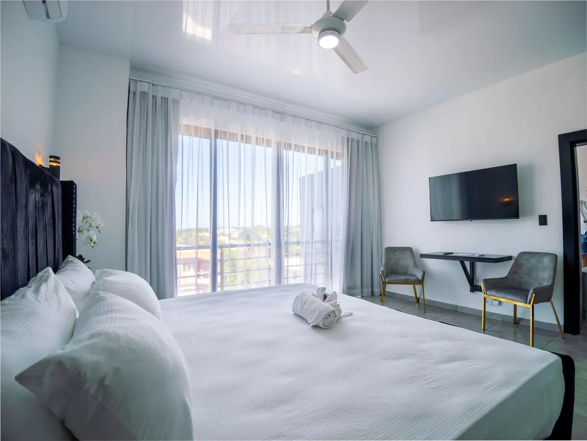 Bedroom, 2 Bedroom Apartment, Rizz Suites